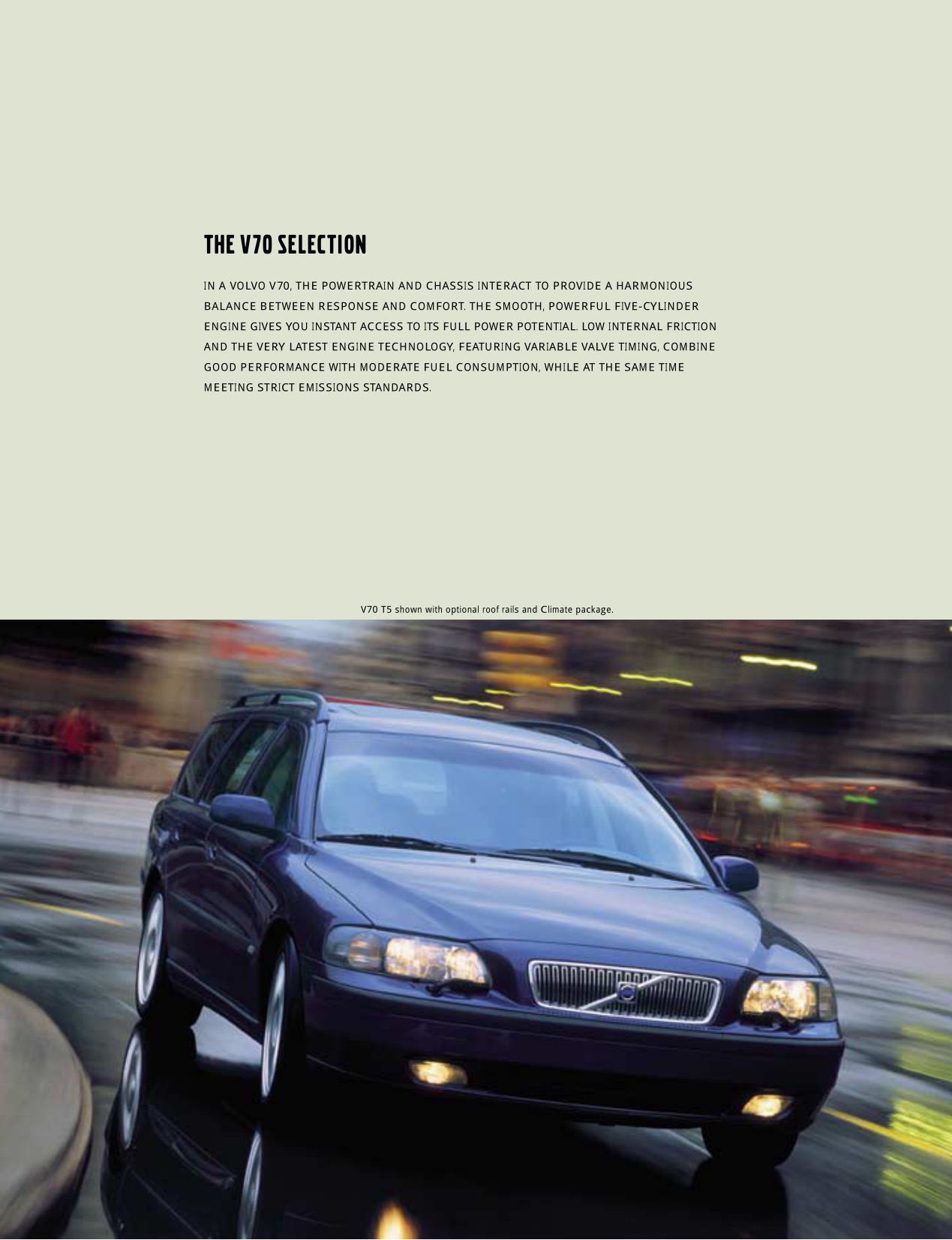 2004 Volvo V70 Brochure Page 20
